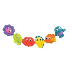 Playgro - Pop and Squirt Buddies (6 peças) brinquedo de banho