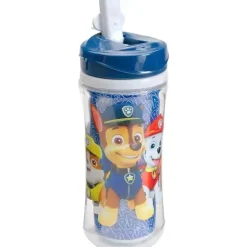Playtex - Copos de bico para patrulha canina Baby Sipsters Stage 4, à prova de derramamento, à prova de vazamento, à prova de quebra, azul, 12 onças, 1 contagem