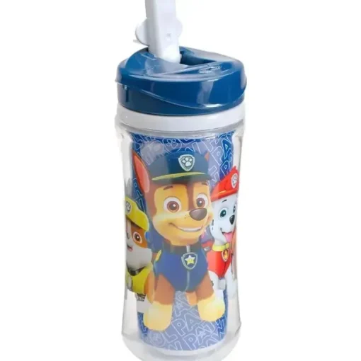 Playtex - Copos de bico para patrulha canina Baby Sipsters Stage 4, à prova de derramamento, à prova de vazamento, à prova de quebra, azul, 12 onças, 1 contagem