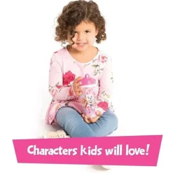 Playtex - Sipsters Stage 3 Paw Patrol Copo à prova de derramamento, à prova de vazamento e à prova de quebra para meninas, 9 onças, pacote de 2