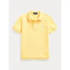 Polo Ralph Lauren - Camisa pólo de malha para meninos, amarela