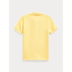 Polo Ralph Lauren - Camisa pólo de malha para meninos, amarela