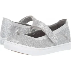 Polo Ralph Lauren - Sapatos Leyah Mary Jane, Brilho Prateado