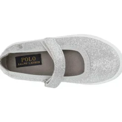 Polo Ralph Lauren - Sapatos Leyah Mary Jane, Brilho Prateado