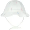 Polo Ralph Lauren Baby - Chapéu balde Allover Pony Schiffli em malha interlock, branco