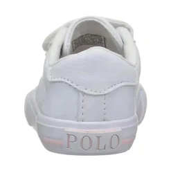 Polo Ralph Lauren Baby - Girl Shoes branco tombado com rosa claro
