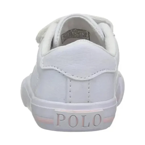 Polo Ralph Lauren Baby - Girl Shoes branco tombado com rosa claro