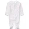 Polo Ralph Lauren Baby - Macacão de Algodão Floral, Floral Branco