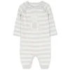 Polo Ralph Lauren Baby - Macacão Urso de Manga Longa Algodão Orgânico Urze, Quartzo Urze