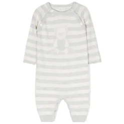Polo Ralph Lauren Baby - Macacão Urso de Manga Longa Algodão Orgânico Urze, Quartzo Urze