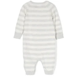 Polo Ralph Lauren Baby - Macacão Urso de Manga Longa Algodão Orgânico Urze, Quartzo Urze