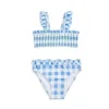 Polo Ralph Lauren Baby - 2Pk Maiô Smocked Top Gingham, Harbour Island Blue