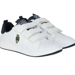 Polo Ralph Lauren Baby - Sapatos Heritage Court Bear Ez, Branco