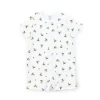Polo Ralph Lauren Baby - Short manga curta Polo Urso, Branco/Azul
