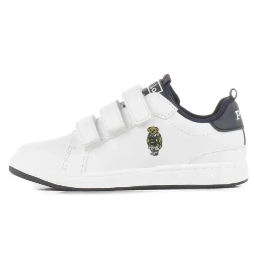Polo Ralph Lauren Baby - Sapatos Heritage Court Bear Ez, Branco