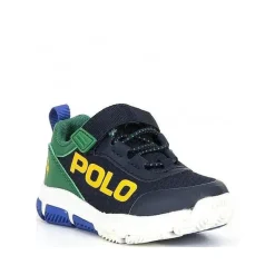 Polo Ralph Lauren Baby - Tênis Tech Racer, Azul Marinho