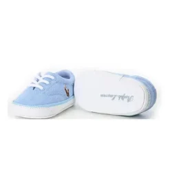 Polo Ralph Lauren Baby - Tênis para meninos Keaton para berço, azul