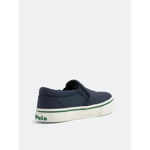 Polo Ralph Lauren Baby - Tênis Keaton Bear Slip-On, Azul Marinho