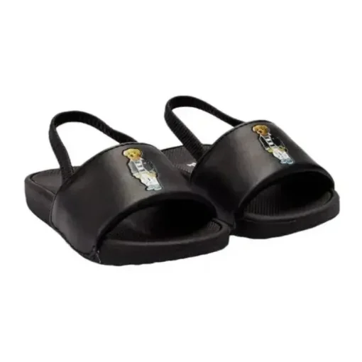 Polo Ralph Lauren Bebê - Beach Cayson Bear Preto Liso
