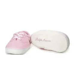 Polo Ralph Lauren Bebê - Tecido Keaton Oxford, Rosa