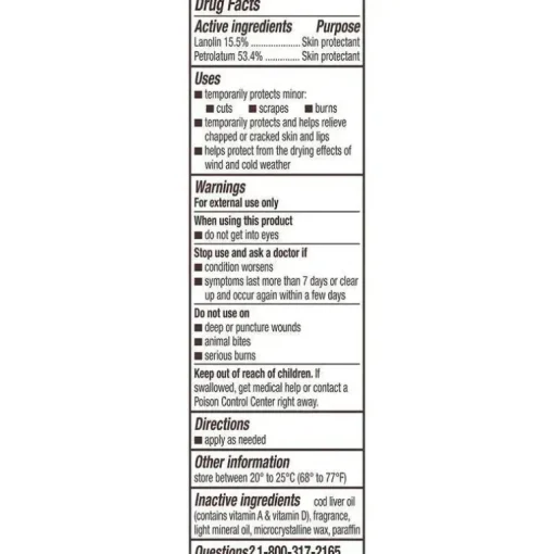 Pomada multiuso de primeiros socorros A+D