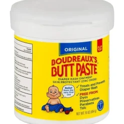 Pomada para assaduras em pasta de bunda de Boudreaux original, 16 onças