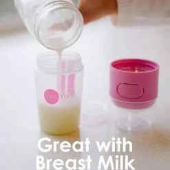 Pop Yum - Baby Bottle Starter Set 4 Pack, Pink