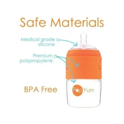 Popyum - fórmula anticólica para fazer mamadeira, 3 unidades, 5 onças