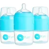 Popyum - 3Pk Fórmula Anti-Cólica Fazendo Mamadeira 5 Oz, Azul Céu