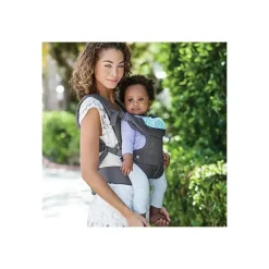Portador conversível Infantino Flip Advanced 4 em 1, cinza claro