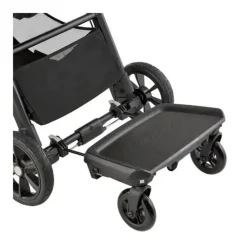 Prancha de asa para bebê jogger, preta