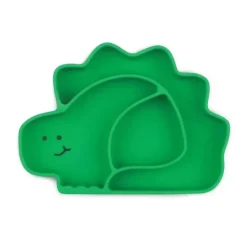 Prato de silicone Bumkins - Dinosaur