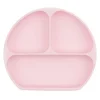 Prato de silicone Bumkins - Rosa