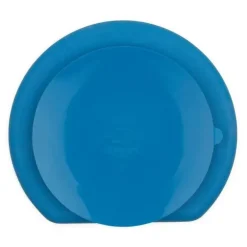 Prato de silicone Bumkins - Azul escuro