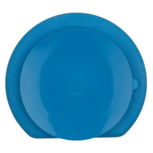 Prato de silicone Bumkins - Azul escuro