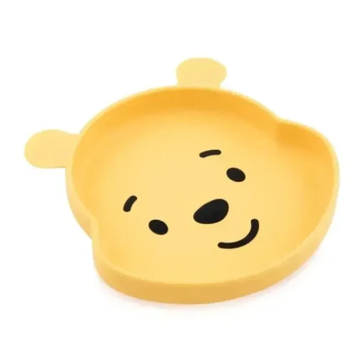 Prato de silicone para bebê da Disney: Ursinho Pooh
