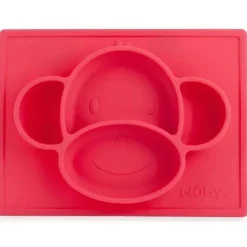 Pratos de bebê Nuby com sucção, sortidos