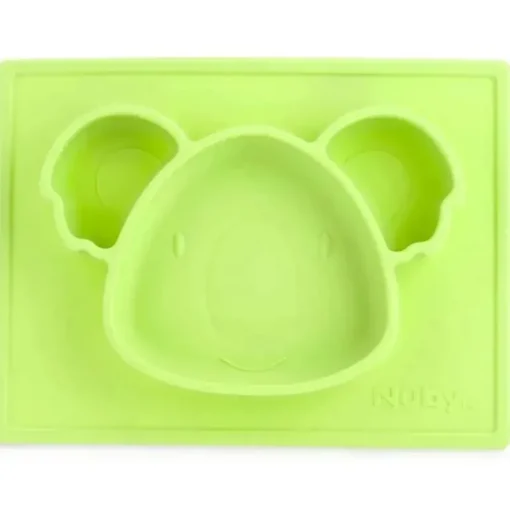 Pratos de bebê Nuby com sucção, sortidos