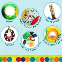 Preferência para crianças - O mundo de Eric Carle - A atividade acoplável da lagarta com fome