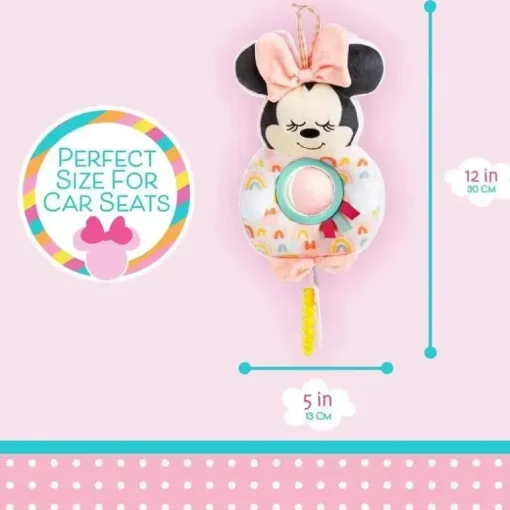 Preferência para crianças - brinquedo de atividade com bola giratória Minnie Mouse em movimento