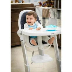 Primo Passi - babador de silicone para bebê, rosto branco