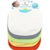 Primo Passi - babador neutro para bebê de algodão Stay Dry 10Pk