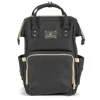 Primo Passi - Bolsa Fraldas Mochila Preta Lucca