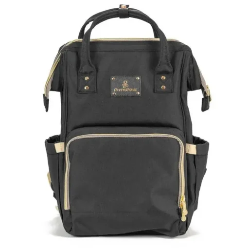 Primo Passi - Bolsa Fraldas Mochila Preta Lucca