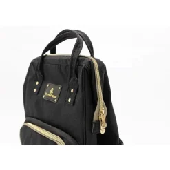 Primo Passi - Bolsa Fraldas Mochila Preta Lucca