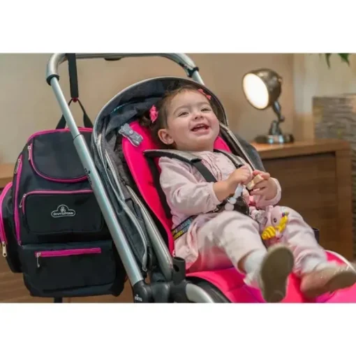 Primo Passi - Bolsa Fralda Mochila Rosa