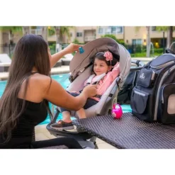 Primo Passi - Bolsa Fralda Mochila Rosa