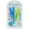 Primo Passi - Colher de Silicone 4Pk, Azul/Verde