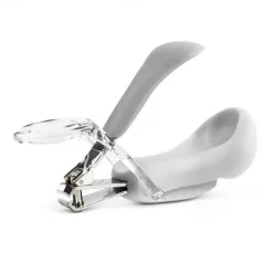 Primo Passi - Cortador de unhas para bebê cinza com lupa