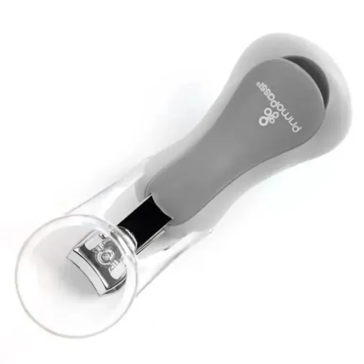 Primo Passi - Cortador de unhas para bebê cinza com lupa